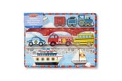 Puzzle - Melissa & Doug Wooden Chunky Puzzle Vehicles Drewniany - 3725/50227