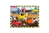 Puzzle - Melissa & Doug Wooden Chunky Puzzle Construction Drewniany - 3726/50296