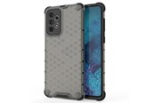 Telefon - Pokrowiec i etui - Hurtel Honeycomb Case Armored Cover with a Gel Frame for Samsung Galaxy A73 Black - 5907769339738