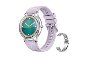 Smartwatch, zegarek i opaska sportowa - Colmi L28 Smart Watch - Purple Silver - L28 Silver-purple