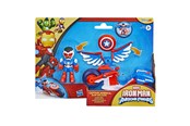 Figurki - Marvel Iron Man and his Awesome Friends Captain America Super Bike - G26915X00