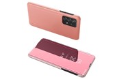 Telefon - Pokrowiec i etui - Hurtel Clear View Case Flip Cover for Samsung Galaxy A73 Pink - 5907769340017
