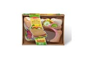 Zabawa w udawanie - Melissa & Doug Felt Food Play Sandwich Set - 6073543
