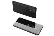 Telefon - Pokrowiec i etui - Hurtel Clear View Case Flip Cover for Samsung Galaxy A73 Black - 5907769340031