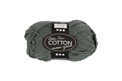 Kreatywne gry - Creativ Company Cotton yarn Size 8/8 L: 80-85 M Gray - 50gr. - 461190