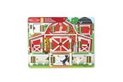 Zabawki drewniane - Melissa & Doug Wooden Activity Board Magnetic Farm Hide & Seek - 6073535