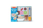 Puzzle - Melissa & Doug Wooden Magnetic Puzzle Playset Ice Cream Drewniany - 6075153