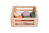 Zabawki drewniane - Classic World Wooden Crate with Vegetables - 50642