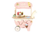 Zabawki drewniane - Classic World Wooden Ice Cream Cart - 50636