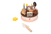 Zabawki drewniane - Classic World Wooden Chocolate Cake - 50635
