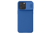 Telefon - Pokrowiec i etui - Nillkin CamShield Pro Magnetic Case for iPhone 15 Pro Max with Camera Cover - Blue - 6902048266780