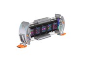 Stacje pogodowe - Divoom Times Gate II Cyberpunk Digital Clock - Grey - 90100058289