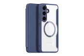 Telefon - Pokrowiec i etui - Dux Ducis Skin X Pro Case for Samsung Galaxy S24+ with MagSafe and Flip - Blue - 6934913021668