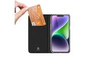 Telefon - Pokrowiec i etui - Dux Ducis iPhone 15 Plus Case Cover with Flip and Wallet Skin Pro - Black - 6934913025383
