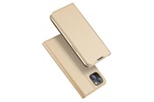 Telefon - Pokrowiec i etui - Dux Ducis Skin Pro Holster Case Flip Cover iPhone 14 Plus Gold - 6934913035108