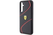 Telefon - Pokrowiec i etui - Ferrari Twist Metal Logo Case for Samsung Galaxy S23 FE - Black - 3666339218577