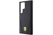 Telefon - Pokrowiec i etui - Ferrari Hot Stamp V Lines MagSafe Case for Samsung Galaxy S24 Ultra - Black - 3666339242497