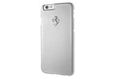 Telefon - Pokrowiec i etui - Ferrari Perforated Aluminum case for iPhone 6 / 6S - silver - 3700740373064