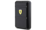 Telefon - Adapter i Ładowarka - Ferrari Metal Logo MagSafe Inductive Power Bank 15W 10000 mAh with Stand Function - Black - 3666339170349