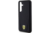Telefon - Pokrowiec i etui - Ferrari Hot Stamp V Lines MagSafe Case for Samsung Galaxy S24+ - Black - 3666339242480