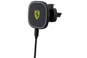 Telefon - Adapter i Ładowarka - Ferrari 2023 Collection MagSafe Inductive 15W Car Charger for Air Vent - Black - 3666339170318