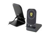 Telefon - Adapter i Ładowarka - Ferrari 2023 Collection MagSafe 15W Wireless Charger - Black - 3666339170868