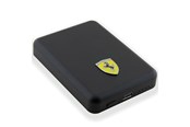 Telefon - Adapter i Ładowarka - Ferrari Metal Logo MagSafe 15W 5000mAh Power Bank - Black - 3666339170875