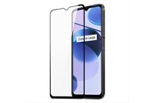 Telefon - szkło ochronne - Dux Ducis 9D Tempered Glass durable 9H tempered glass for full screen with bezel Realme C35 black (case friendly) - 6934913039823