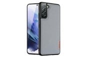 Telefon - Pokrowiec i etui - Dux Ducis Fino Case Cover Covered With Nylon Material Samsung Galaxy S22+ (S22 Plus) Blue - 6934913043523