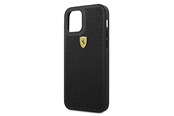Telefon - Pokrowiec i etui - Ferrari On Track Perforated Case for iPhone 12 Pro Max - Black - 3700740479643