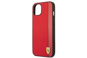 Telefon - Pokrowiec i etui - Ferrari On Track Carbon Stripe Case for iPhone 13 mini - Red - 3666339026479