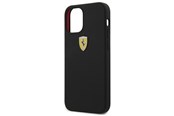 Telefon - Pokrowiec i etui - Ferrari On Track Silicone Case for iPhone 12 mini - Black - 3700740483466