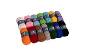 Kreatywne gry - Colorations - Acrylic Yarn Set 4 mm - 14 Colors - 42FY54