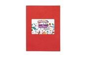 Kreatywne gry - Colorations - Foam Sheets Red 10 pcs. - CHCLFMRE