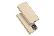 Telefon - Pokrowiec i etui - Dux Ducis Skin Pro Holster Case Flip Cover iPhone 13 Mini Gold - 6934913048924
