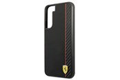 Telefon - Pokrowiec i etui - Ferrari On Track Carbon Stripe Case for Samsung Galaxy S22+ - Black - 3666339044800