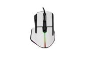 Myszka - White Shark MARROK Wired - Myszka do gier - Optyczny - 9 - Biały - MARROK-W