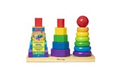 Zabawki dla niemowlat - Melissa & Doug Stacking Toy Geometric - 6073093