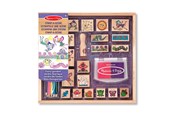 Materialy hobbystyczne - Melissa & Doug Stamp-A-Scene-Fairy Garden - 6074865