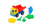 Zabawki na zewnatrz - Cavallino Toys Cavallino Classic Dump Truck with Beach Set 6-piece. - 9030WD01