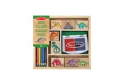 Materialy hobbystyczne - Melissa & Doug Dinosaur Stamp Set - 6074862