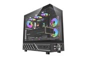 Obudowa komputerowa - Darkflash DS950V Computer Case with Display + 6 Fans - Obudowa komputerowa - Czarny - DS950 SCRN BLK +6F