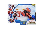 Figurki - Marvel Spidey And His Amazing Friends 3" Miles Techno Racer Vehicle - G24605X00
