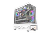 Obudowa komputerowa - Darkflash DS950V Computer Case with Display + 6 Fans - Obudowa komputerowa - Biały - DS950 SCRN WHT +6F