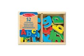Zabawki - Melissa & Doug Wooden Alphabet Magnets - 6073153
