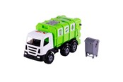 Samochody i pojazdy - Cavallino Toys Cavallino XL Garbage Truck Green 42cm - 2122CN01