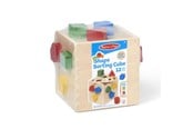 Zabawki dla niemowlat - Melissa & Doug Wooden Shape Sorting Cube - 6075139