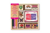 Materialy hobbystyczne - Melissa & Doug Friendship Stamp Set - 6074861