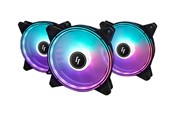 Wentylator obudowy - Chieftec Chieftronic Nova NF-1225RGB - Wentylator obudowy - 120mm - Czarny - NF-3012-RGB
