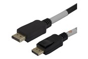 Kabel wyświetlacza - Deltaco - DisplayPort cable - DisplayPort to DisplayPort - 50 cm - DP54-1005